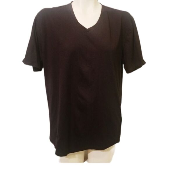 Nordstrom Basic Black Tee Size Large - Picture 1 of 4